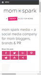 Mobile Screenshot of momsparkmedia.com